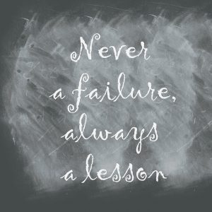 Mistakes are Not Failures